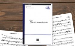 CAFUAより『Allegro appassionato』（坂井貴祐 作曲）が出版されました。