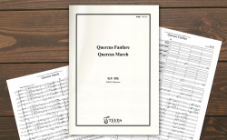 ティーダ出版より『Quercus Fanfare / Quercus March』（坂井貴祐 作曲）が出版されました。